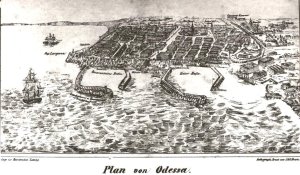 План Одессы начала XIX века